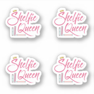 Sticker Réservation Shelfie Queen