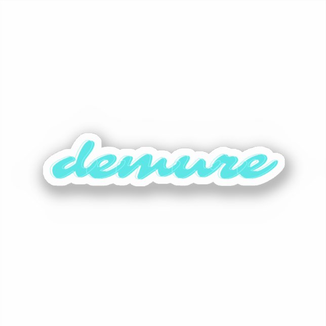 Sticker Réservée (Recto)
