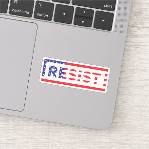 Sticker RÉSISTER Drapeau des États-Unis