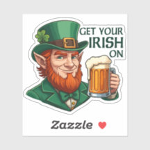 Restez calme - Mettez votre irlandais en route