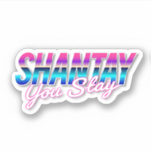 Sticker Restez, vous restez