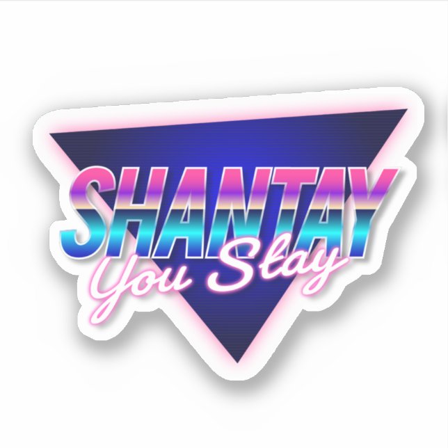 Sticker Restez, vous restez (Devant)