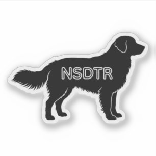 Sticker Rétreiver de la Nouvelle-Écosse dit Tolling
