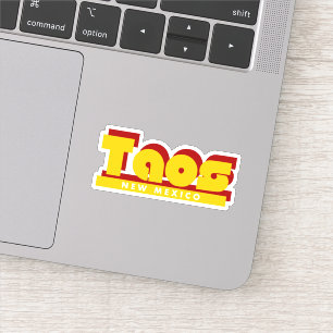 Sticker Rétro de Taos Nouveau-Mexique
