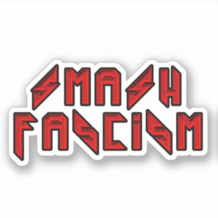 Sticker Retro Rocker - Le fascisme escamotable