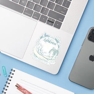 Sticker Retrouvez-moi à LOTHLORIEN™ - Bateau cygne