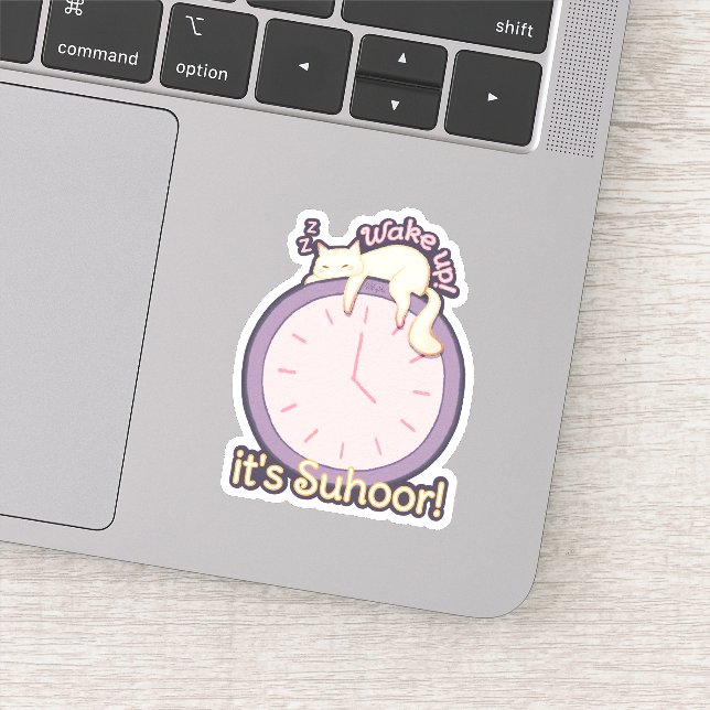 Sticker Réveille-toi ! C'est Suhoor ! (Détail)