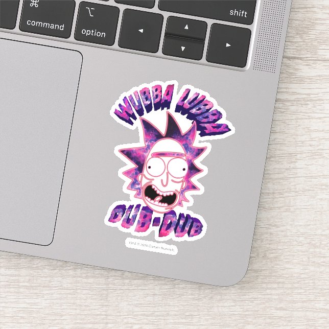 Sticker RICK ET MORTY™ | Dub-Dub Lubba Wubba (Détail)