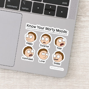 Sticker RICK ET MORTY™  Morty's Moods