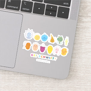 Sticker RICK ET MORTY™  Obtenir Schwifty