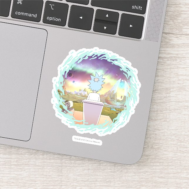 Sticker RICK ET MORTY™ | Rick's Private Place (Détail)
