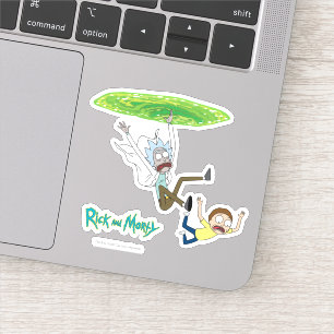 Sticker RICK ET MORTY™  Sortir du portail