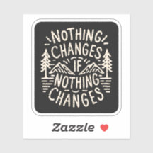 Rien ne change si rien ne change