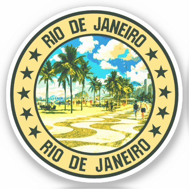 Sticker Rio de Janeiro (Recto)