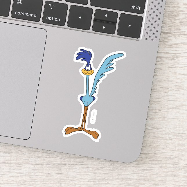 Sticker ROAD RUNNER™ en couleur (Détail)