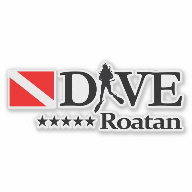 Sticker Roatan DV4 (Devant)