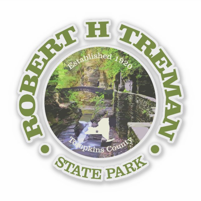 Sticker Robert H Treman SP (Devant)