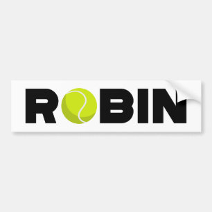 Sticker Robin Tennis Bumper