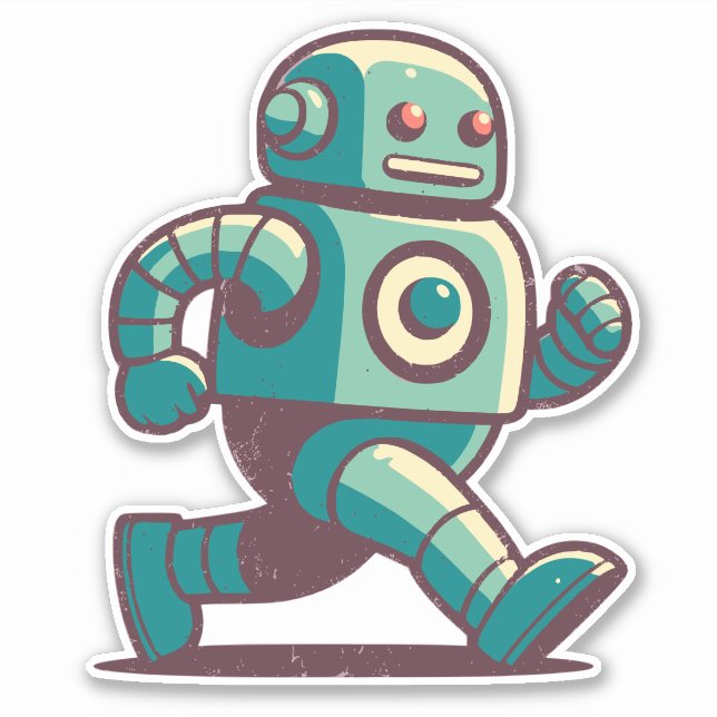 Sticker Robot Runner (Devant)