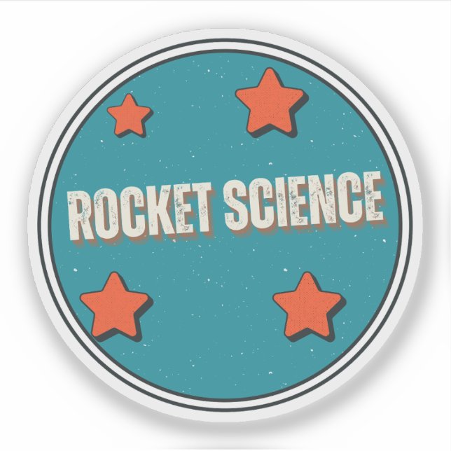 Sticker Rocket Science (Devant)