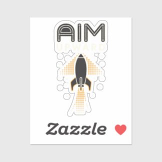 Sticker Rocket Vibes — Curiosité Cosmique