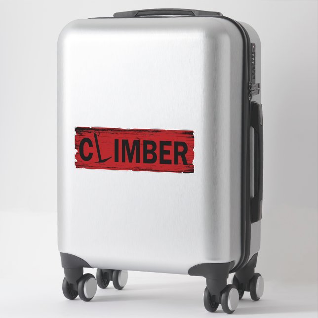 Sticker rockgrimper escalade (Sur valise)