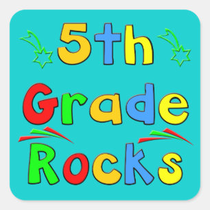Sticker Rocks de 5e année