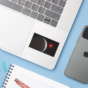 Sticker Rocky Exoplanet Gj 486 B Orbitant Une Étoile Naine
