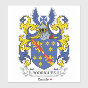 Sticker Rodriguez Family Crest