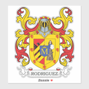 Sticker Rodriguez Family Crest