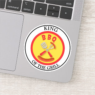 Sticker Roi du barbecue