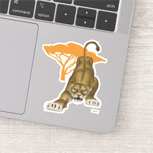 Sticker Roi Lion Fierce Nala