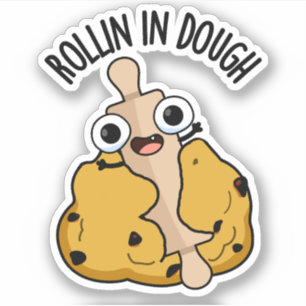Sticker Rollin Dans Un Pâte À Cuisson Douteuse
