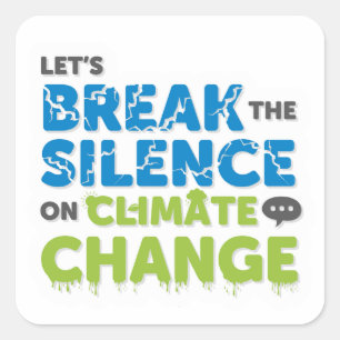 Sticker - Rompre le silence sur le climat