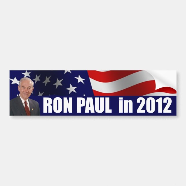 Sticker Ron Paul Bumper (Devant)