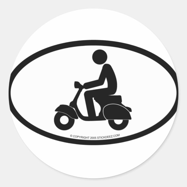 STICKER ROND . (Devant)