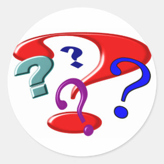 STICKER ROND ? ? ? ? ?