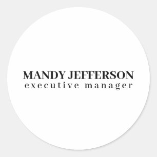 STICKER ROND