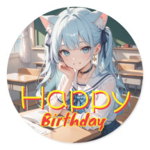 セーラー服を着た猫耳の少女