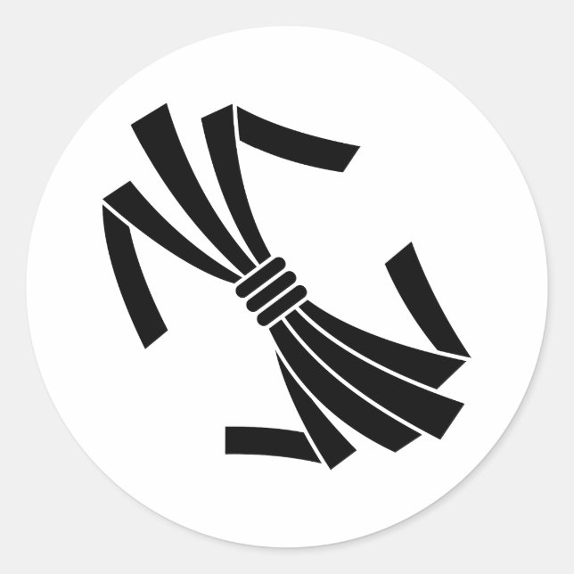 STICKER ROND 束ね熨斗 (Devant)