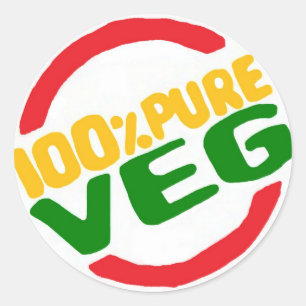 Sticker Rond 100 % de voile pur