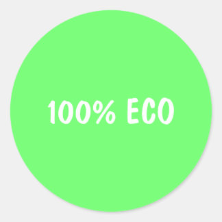 STICKER ROND 100 % ECO