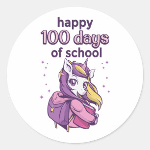 Sticker Rond 100 jours d'école