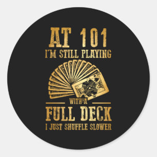 Sticker Rond 101E 101 Cartes