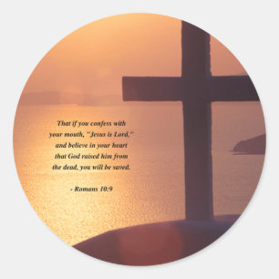 Sticker Rond 10:9 de ROMAINS