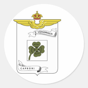 Sticker Rond 10a Squadriglia