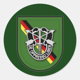 Sticker Rond 10e SFG-A 7 Allemagne