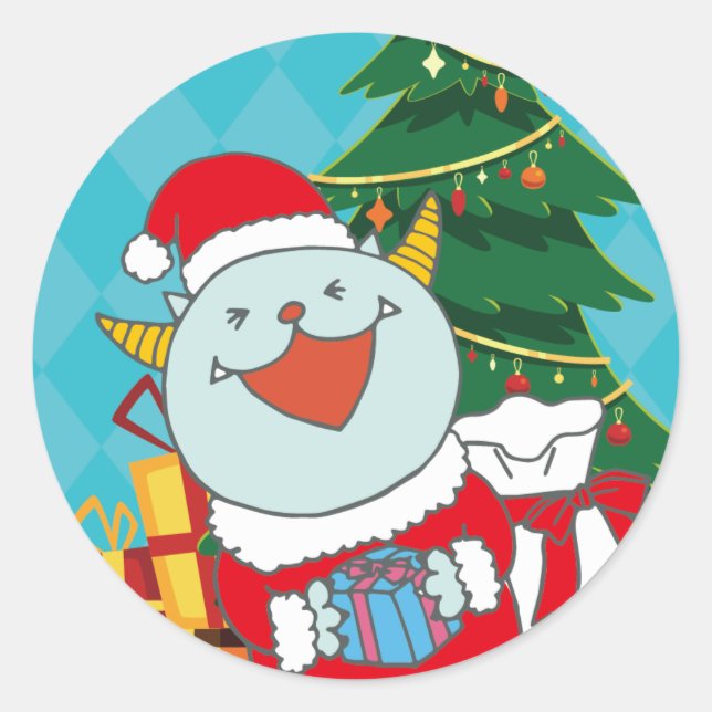 STICKER ROND 12月モンスターシール (Devant)