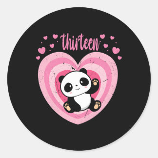 Sticker Rond 13 Panda 13E B-Jour