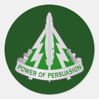 Sticker Rond 13e Opérations Psychologiques Bn DUI